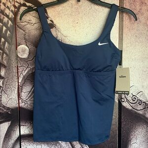 Nike Women's Navy Blue Swim Tankini